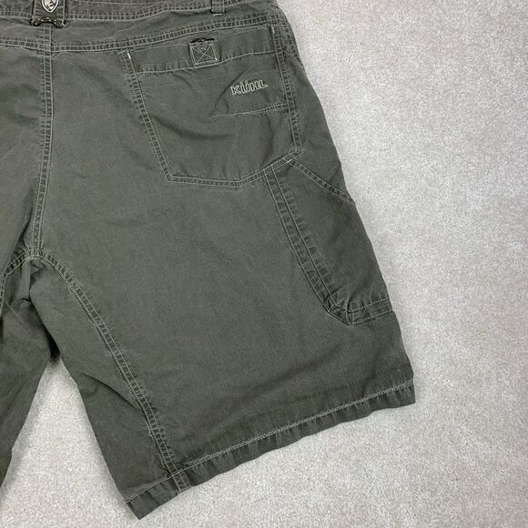 Kuhl Men’s Vintage Patina Dye Hiking Shorts Zip Cargo Pockets Size 40 - Picture 8 of 13